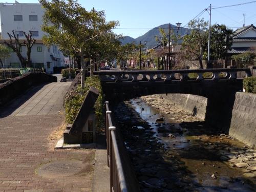 スマホでパチリ　橋　南川プロムナード1