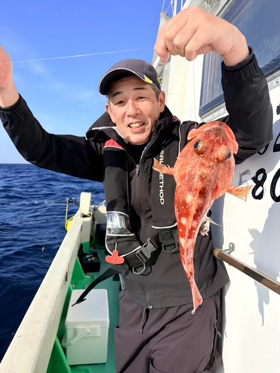 アジの泳がせ&切り身　根魚釣り