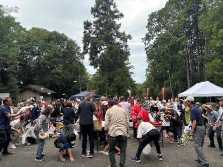 R8餅投げ①