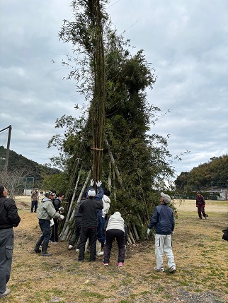 Ｒ７鬼火立て仕上げ