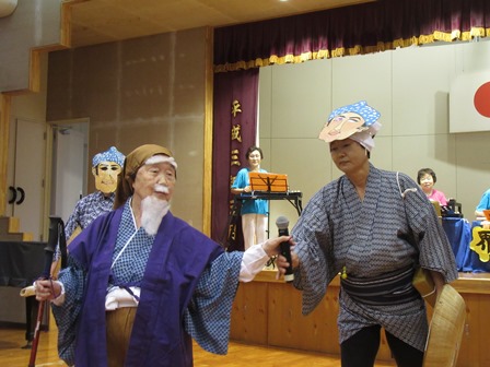 敬老会　余興