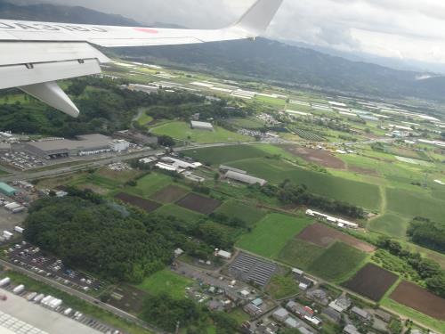 熊本市上空