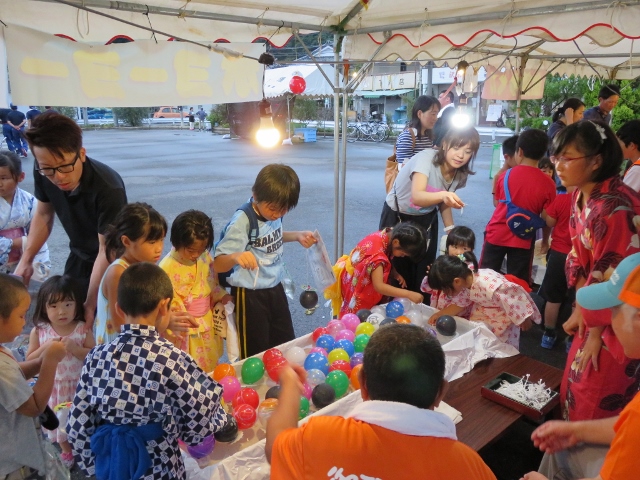 御所浦地区夏祭り花火大会　バザー出店①
