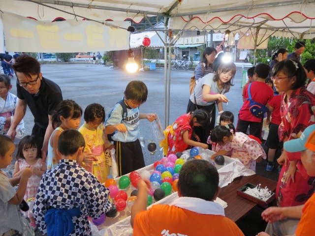 御所浦地区夏祭り花火大会　バザー出店①