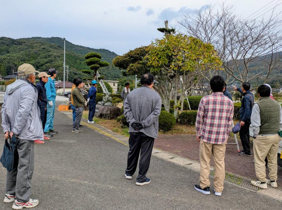 20251102イルミネーション設置作業 (1)