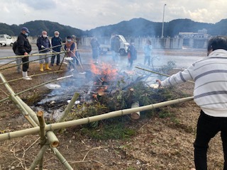 鬼火焼き