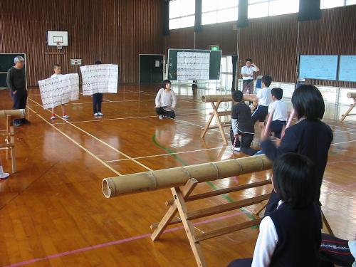 太鼓の練習