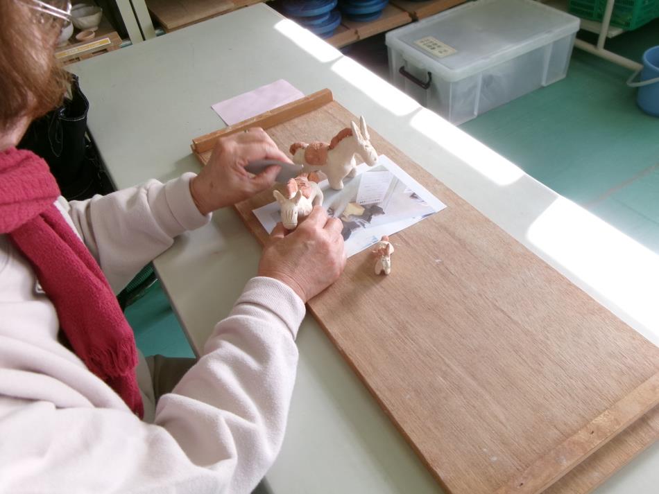 絵付け体験(*^-^*)🌺