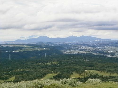俵山展望台　熊本市方面