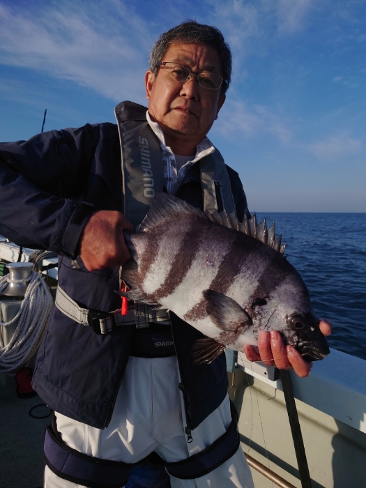 沖アミ五目釣り
