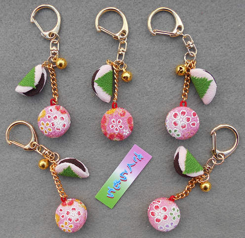 続・桜餅のキーホルダー