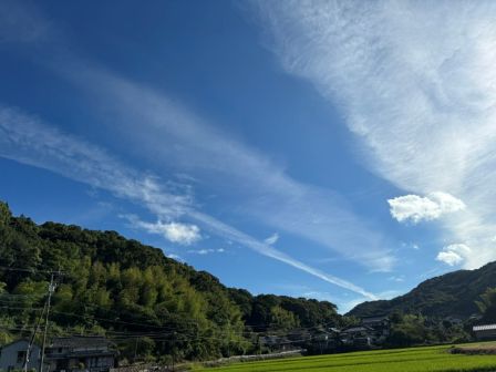 下津浦の青空２