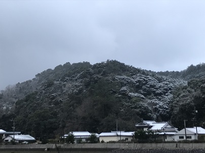 下津浦の雪