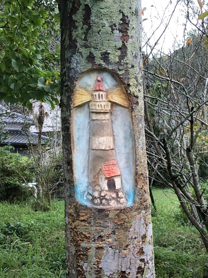 R７チェンソーアート