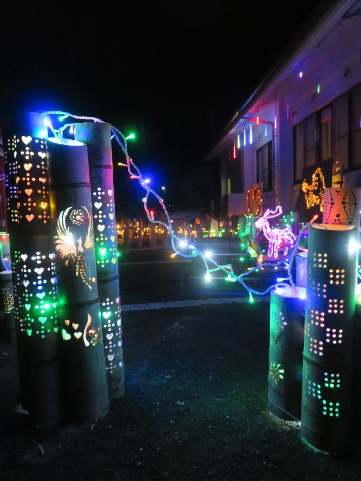 第11回枦宇土イルミネーション（竹灯籠）を開催中～♪