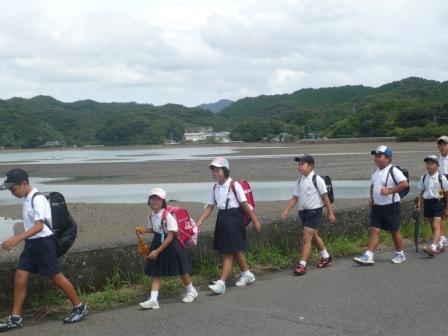 二浦小学校の児童（その１）