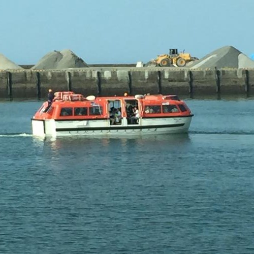 にっぽん丸　上陸船