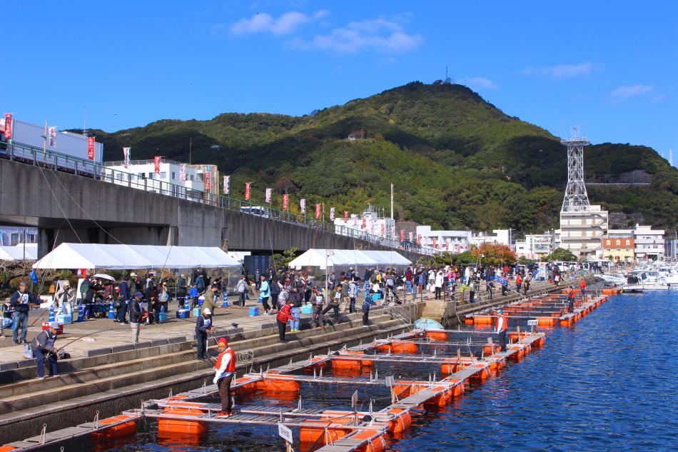 牛深あかね市　タイ釣り大会