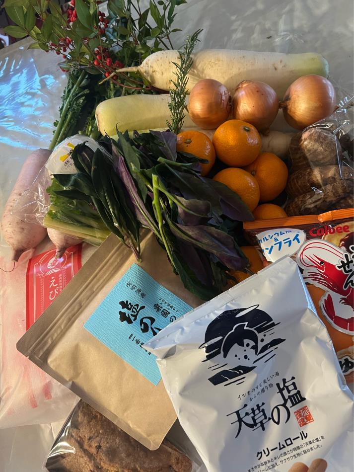 苓北町都呂々の野菜