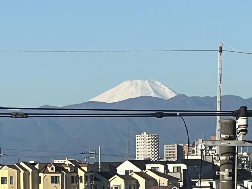 富士山・真っ白