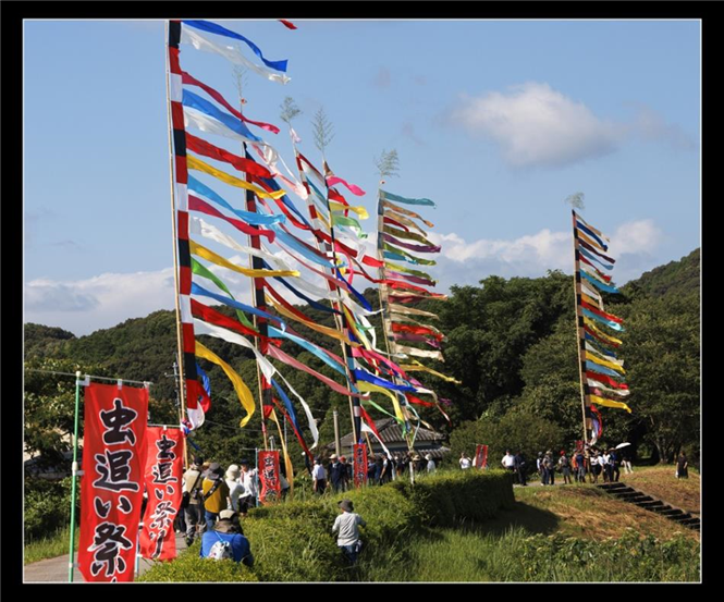 入選「夏空に五色旗」井上 信明