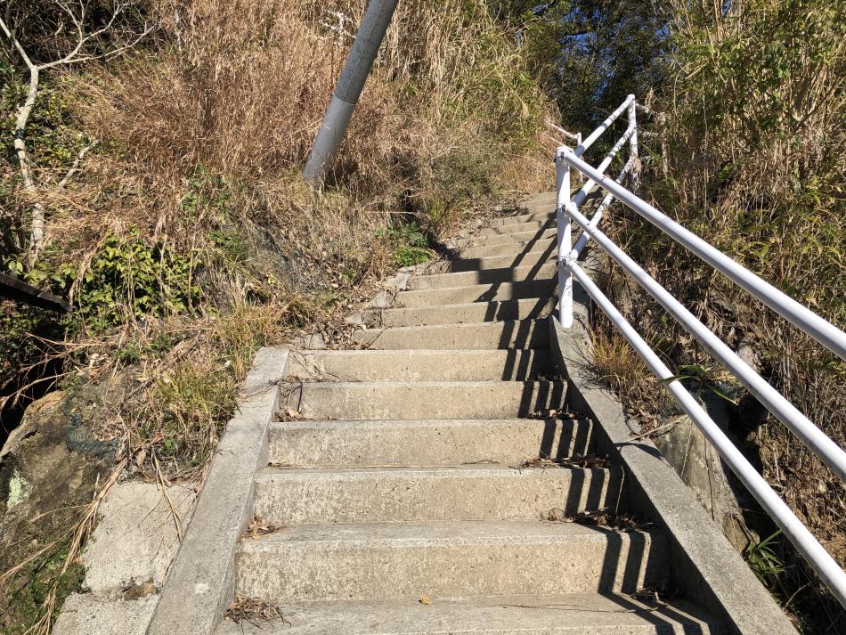 大浦神社　階段