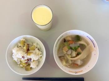 亀川小学校料理教室メニュー写真