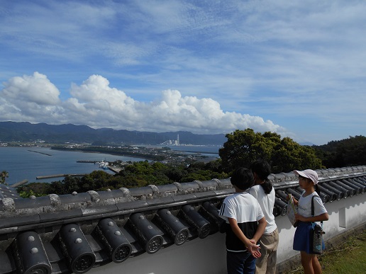 お城からの景色　１