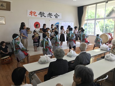 太鼓敬老